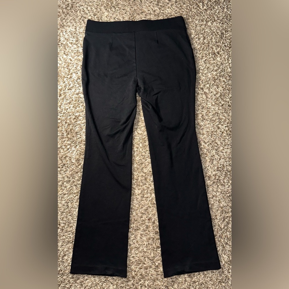 Ellen Tracy Dark Black Dress Pants - Picture 2 of 5